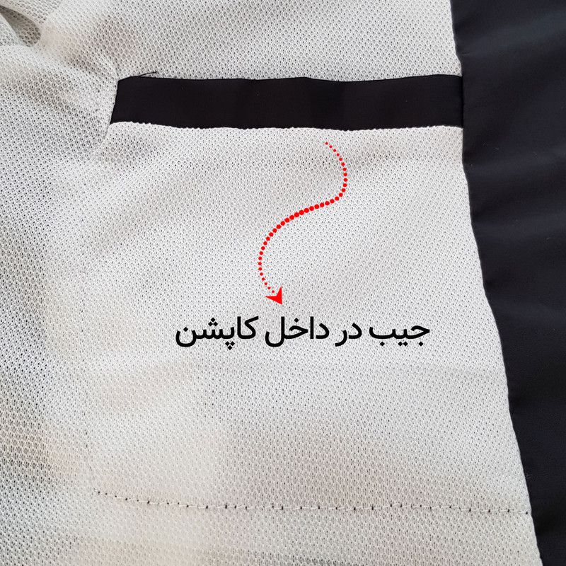  کاپشن ورزشی پسرانه ماییلدا مدل 4084 رنگ مشکی -  - 7