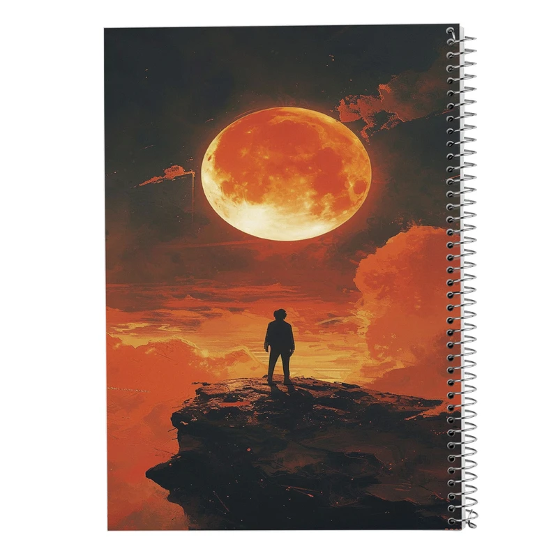 دفتر مشق 50 برگ مدوپد مدل ماه کد DF15466