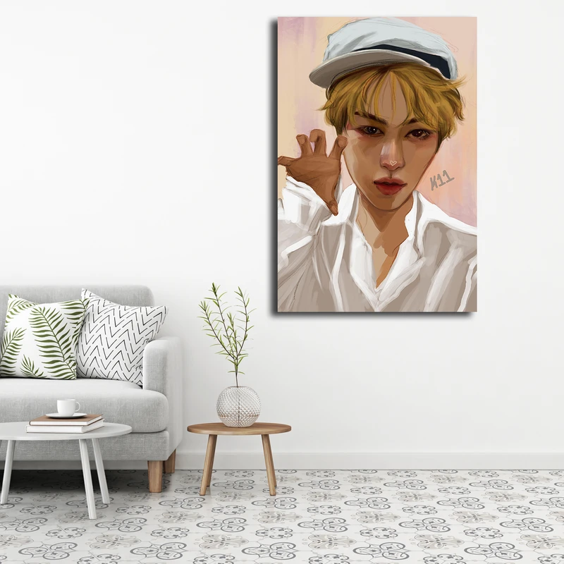 تابلو شاسی مدل stray kids fanart کد 19