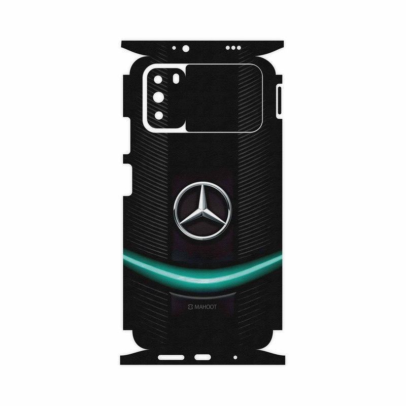 برچسب پوششی ماهوت مدل Mercedes-Benz-FullSkin مناسب برای گوشی موبایل شیائومی Poco M3