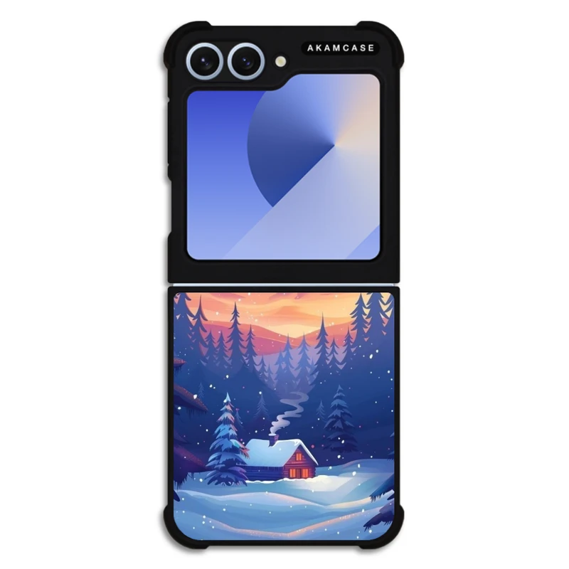 کاور آکام مدل AMC-WSGZFLIP6-WINTER-4 مناسب برای گوشی موبایل سامسونگ Galaxy Z Flip 6