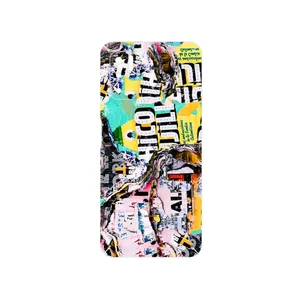 MAHOOT Collage of Teared Paper Cover Sticker for Xiaomi Redmi Note 10 5G