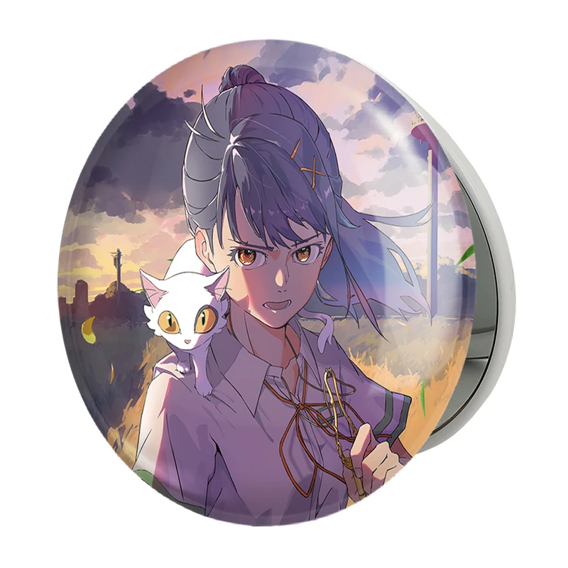 آینه جیبی خندالو طرح سوزومه و دایجین مدل تاشو کد 28856