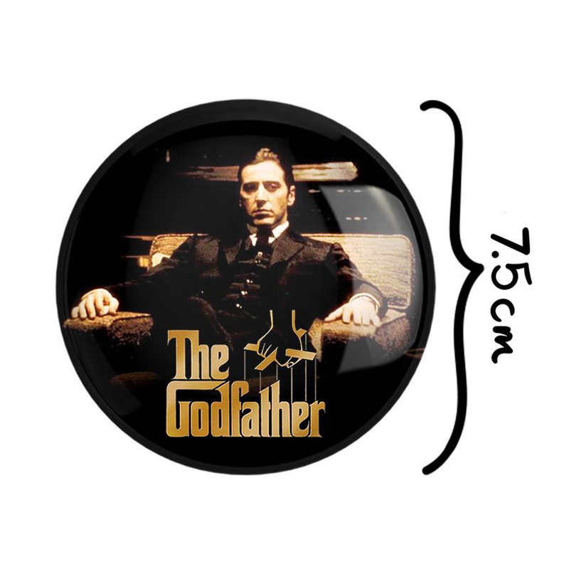 آینه جیبی خندالو مدل پدرخوانده The Godfather  کد 10156