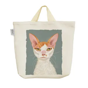 ساک خرید خندالو مدل گربه کد 2875