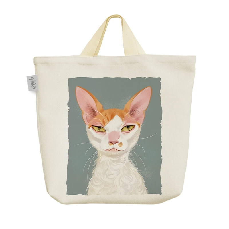 ساک خرید خندالو مدل گربه کد 2875