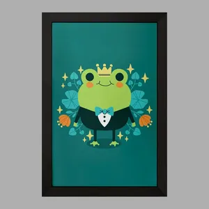 تابلو خندالو مدل قورباغه کد 29169