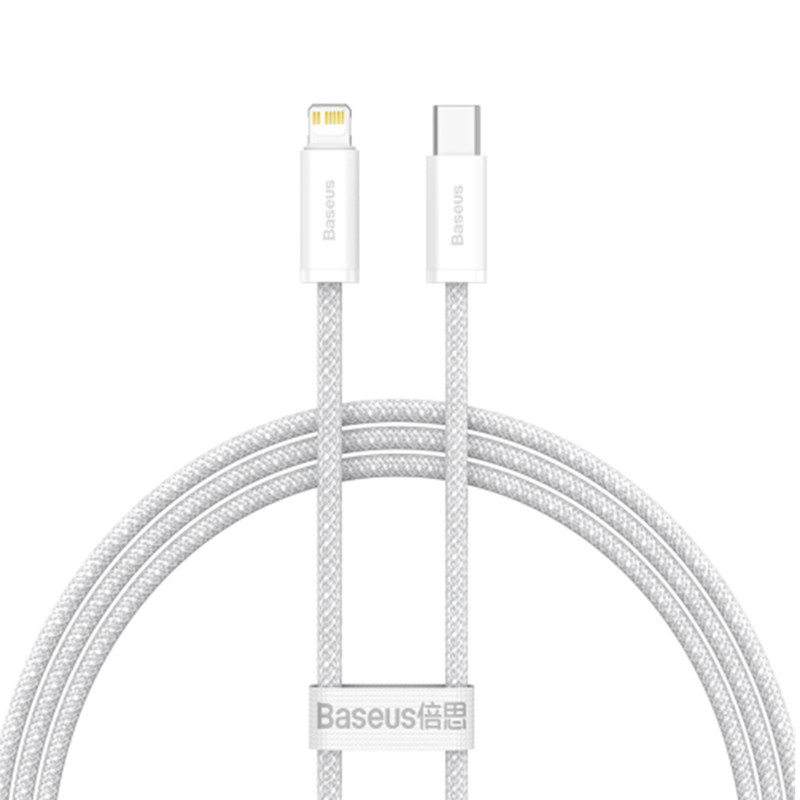کابل تبدیل USB-C به لایتنینگ باسئوس مدل CALD000002 طول 1 متر