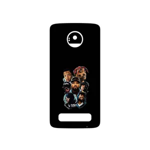 MAHOOT Great Rappers Digital Art Cover Sticker for Motorola Moto Z Play