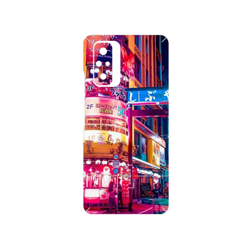 برچسب پوششی ماهوت مدل Tokyo City مناسب برای گوشی موبایل شیائومی Redmi Note 10 Pro