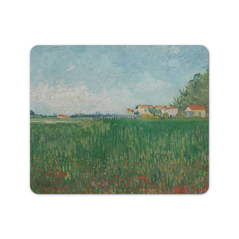 موس پد پیکسل میکسل مدل Field with Poppies موس پد پیکسل میکسل مدل Field with Poppies
