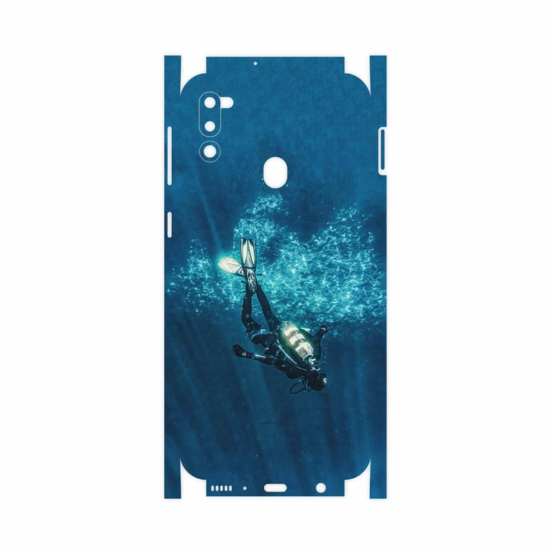 برچسب پوششی ماهوت مدل Scuba-Diving-FullSkin مناسب برای گوشی موبایل سامسونگ Galaxy M21 (2021) Edition