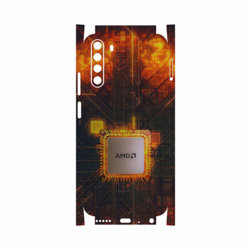 برچسب پوششی ماهوت مدل AMD-Brand-FullSkin مناسب برای گوشی موبایل جی پلاس X10