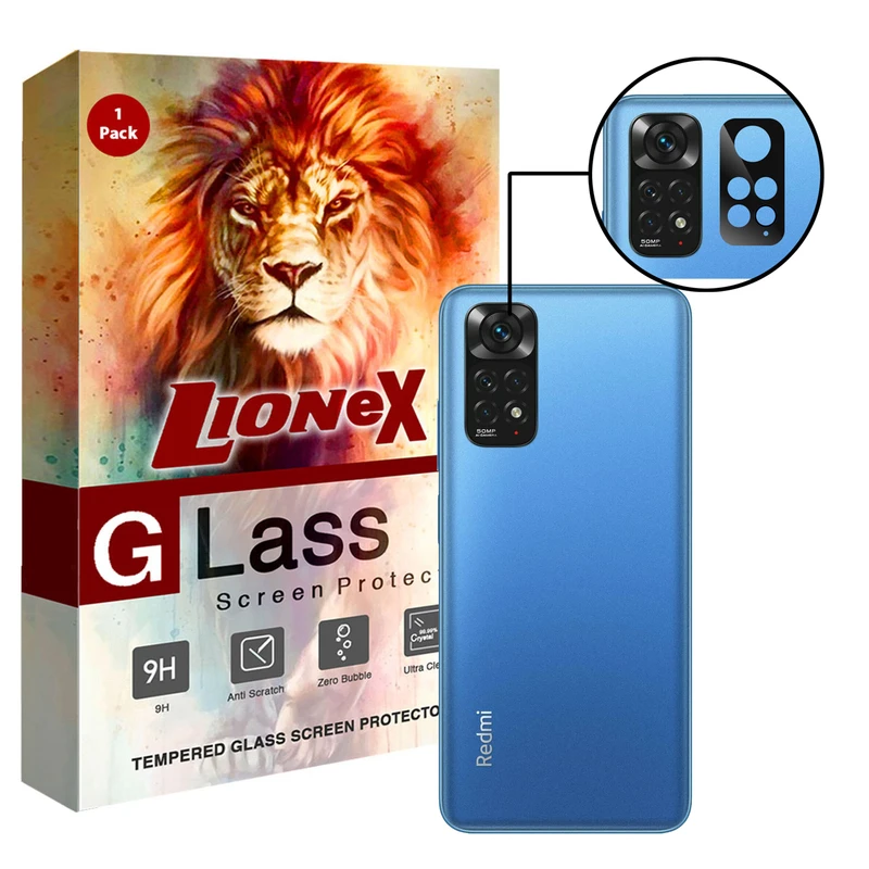 محافظ لنز دوربین لایونکس مدل LFUL مناسب برای گوشی موبایل شیائومی Redmi Note 11 4G 