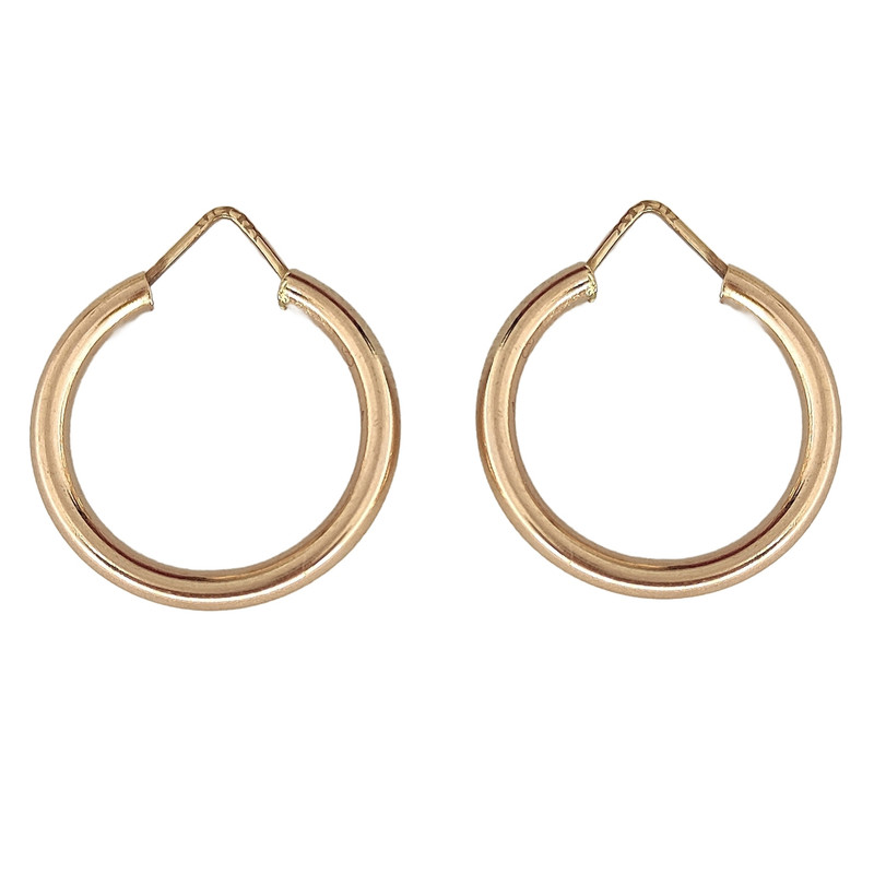 گوشواره طلا 18 عیار دخترانه طلا و جواهرسازی افرا مدل 118