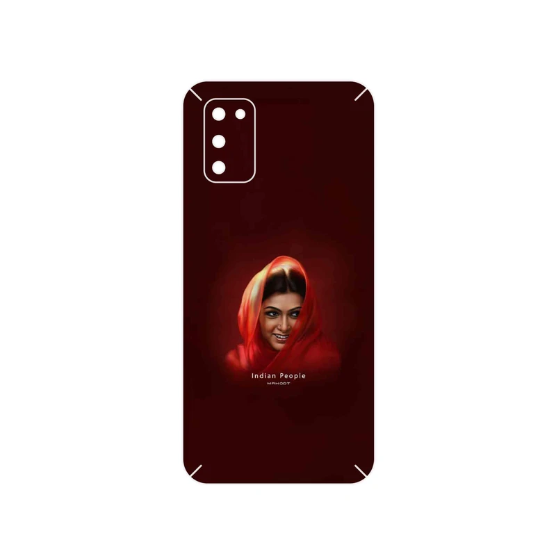 برچسب پوششی ماهوت مدل Portrait of an Indian Woman مناسب برای گوشی موبایل سامسونگ Galaxy A52 5G