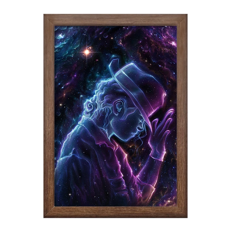 تابلو خندالو طرح مایکل جکسون (Michael Jackson) کد F1168