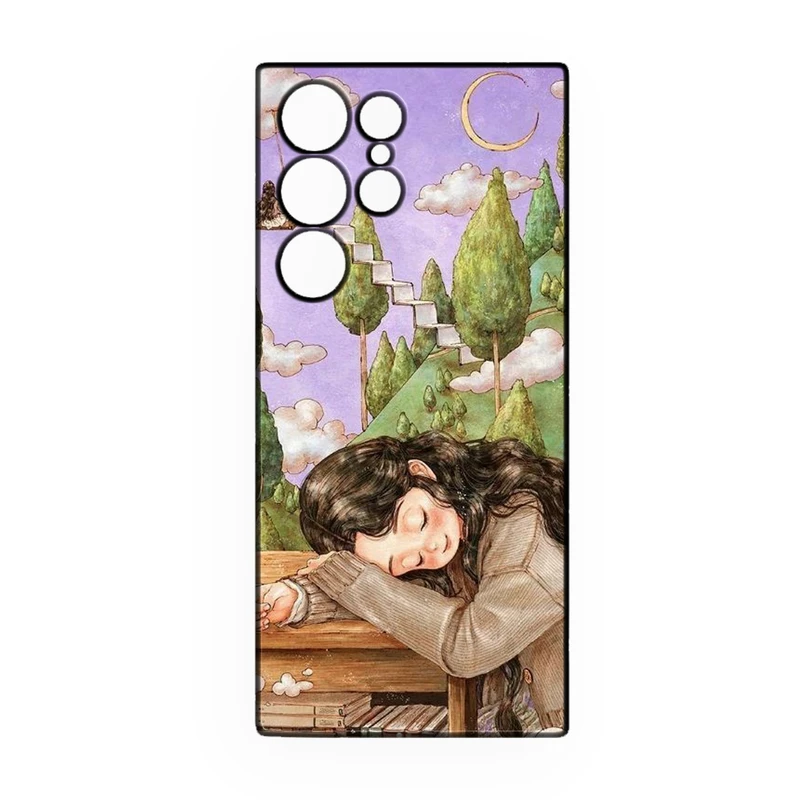 کاور طرح دخترانه کد 243 مناسب برای گوشی موبایل سامسونگ Galaxy S23 Ultra