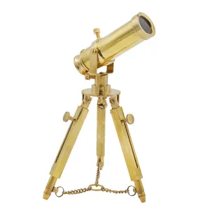 دکوری برنجی مدل تلسکوپ کد 6669