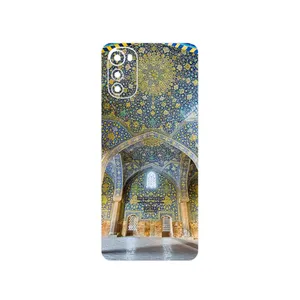 MAHOOT Imam Mosque in Isfahan Cover Sticker for Motorola Moto E32s