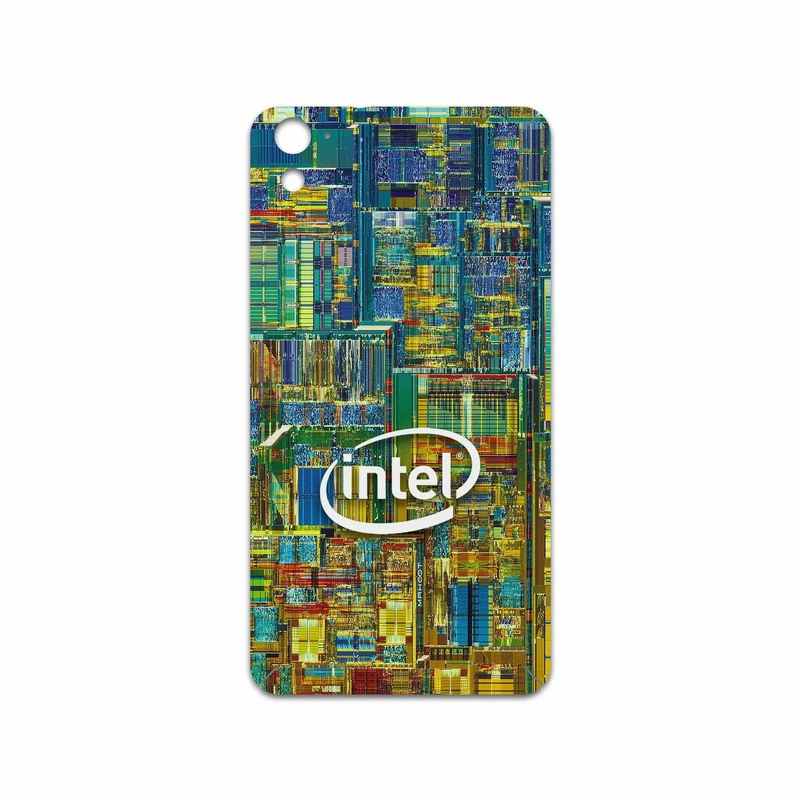 برچسب پوششی ماهوت مدل Intel Brand مناسب برای گوشی موبایل اچ تی سی One E9s