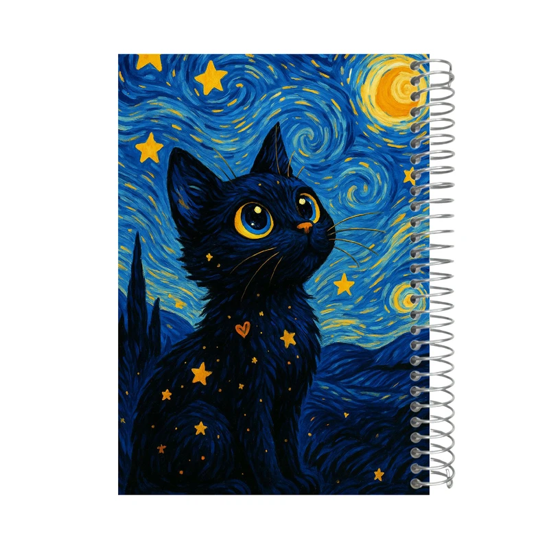 دفتر یادداشت 80 برگ نوتیوا طرح cat کد n102