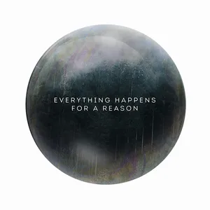 مگنت عرش طرح نوشته فانتزی Everything Happens for reason کد Asm4010