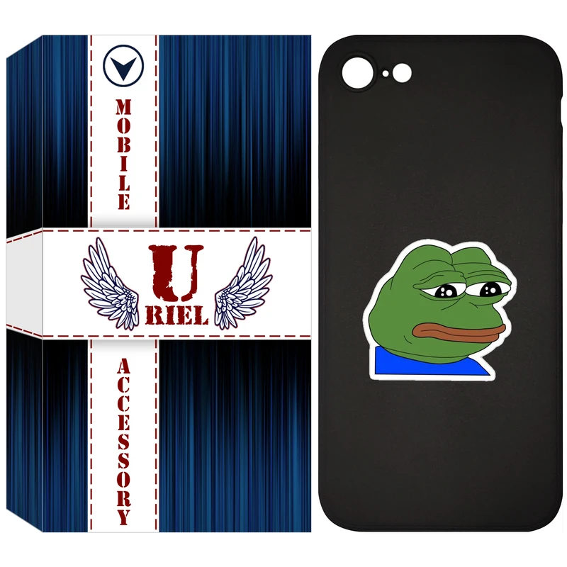 کاور یوریل مدل KSH کد 86 طرح قورباغه غمگین مناسب برای گوشی موبایل اپل iPhone 7 / iPhone 8 / SE 2020 / SE 2022