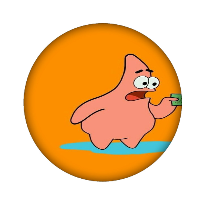 استیکر تزئینی موبایل مدل پاتریک کد 4812