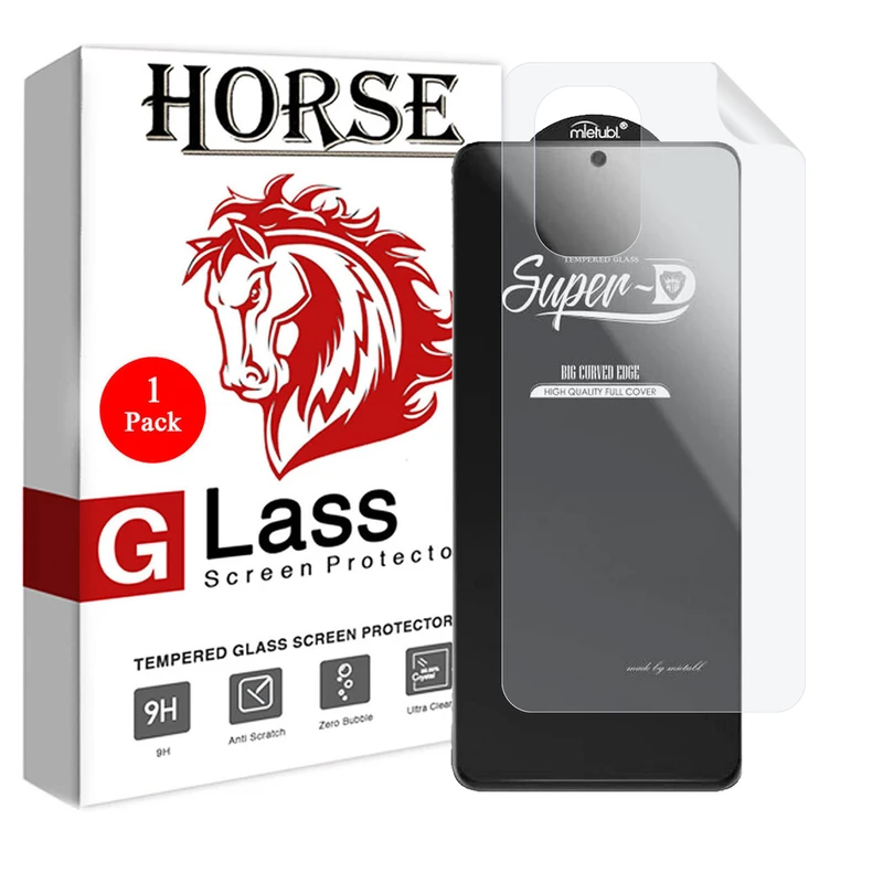 محافظ صفحه نمایش هورس مدل 2S-Glass مناسب برای گوشی موبایل شیائومی Poco F3 به همراه محافظ پشت گوشی