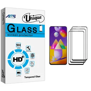 AFS Unique Glass Screen Protector For Samsung Galaxy M31s Pack Of 3