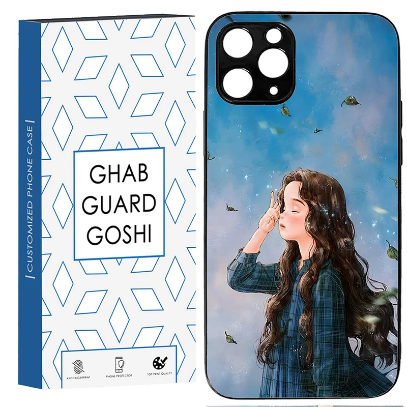 کاور قاب گارد گوشی طرح دخترانه کد TPU-037 مناسب برای گوشی موبایل اپل IPHONE 12 pro max