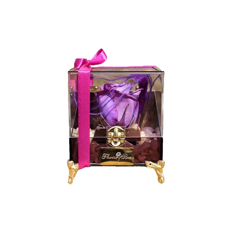 گل رز جاودان مدل قفل دار