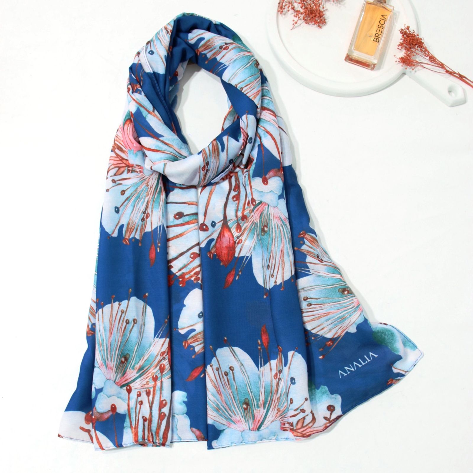 شال زنانه مدل نخی خنک گلدن کد ana-3052 -  - 27