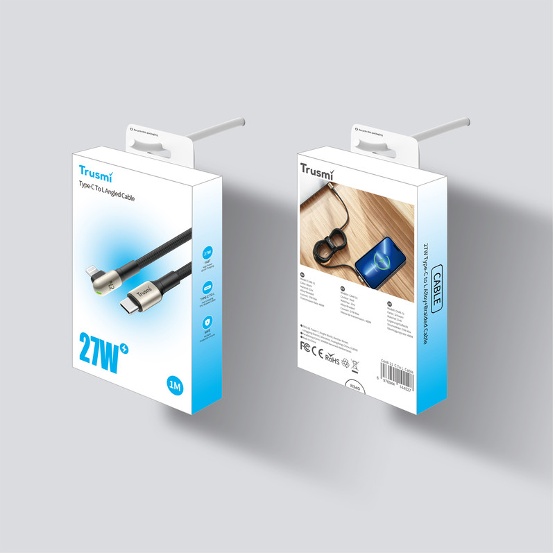 کابل تبدیل USB-C به لایتنینگ تراسمی مدل °90-CA48-11 طول 1متر