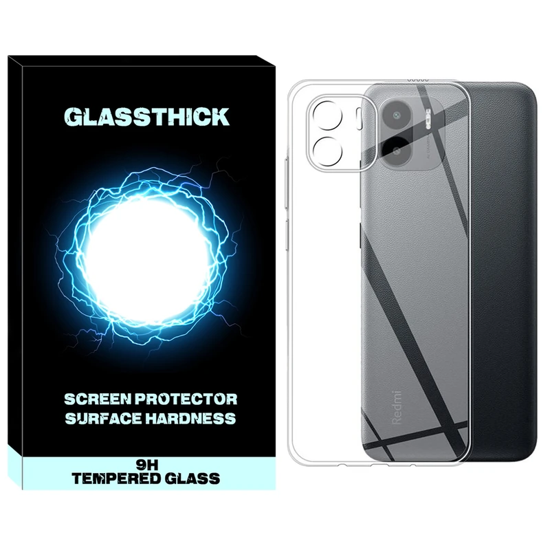 کاور گلستیک مدل Clear مناسب برای گوشی موبایل شیائومی Redmi A1 Plus