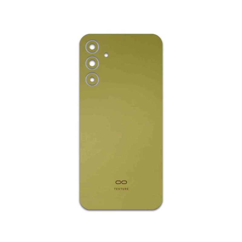 برچسب پوششی ماهوت مدل Matte-Gold مناسب برای گوشی موبایل سامسونگ Galaxy A15