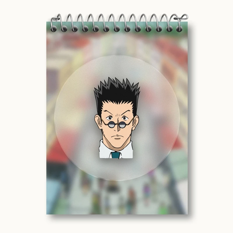 دفتر یادداشت 50 برگ خندالو مدل دکتر لئوریو انیمه هانتر ایکس هانتر Hunter × Hunter کد 11958
