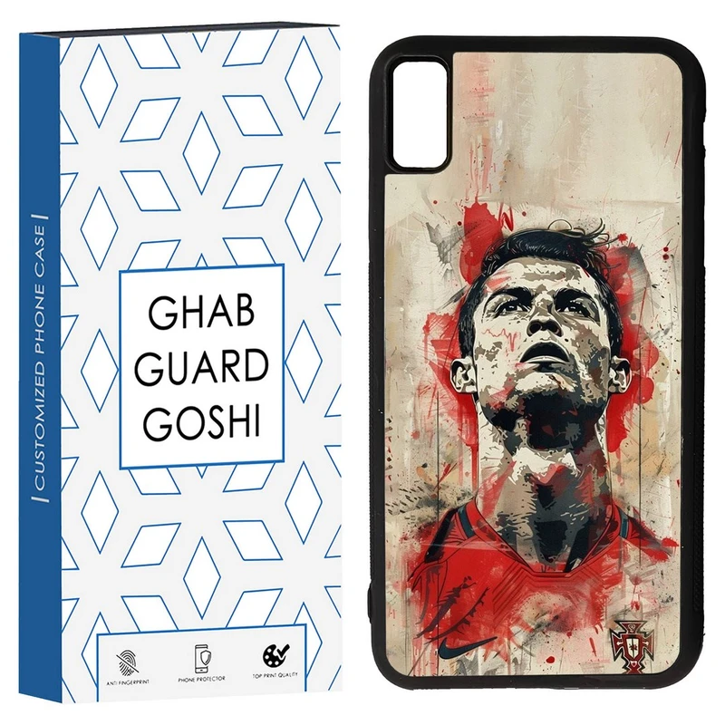 کاور قاب گارد گوشی طرح رونالدو  کد TPU-166 مناسب برای گوشی موبایل اپل Iphone XS MAX/ Iphone X MAX