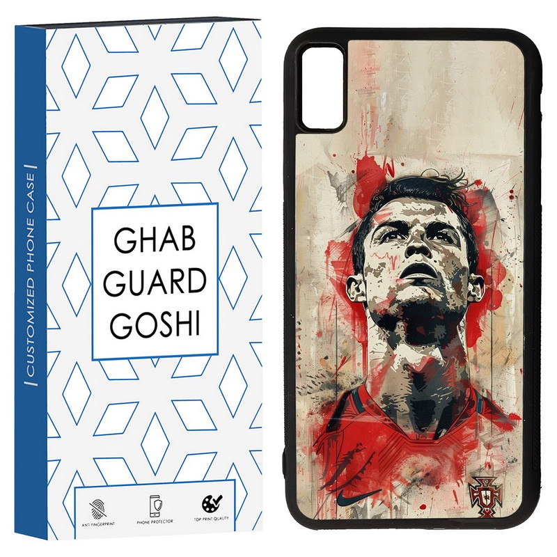 کاور قاب گارد گوشی طرح رونالدو  کد TPU-166 مناسب برای گوشی موبایل اپل Iphone XS MAX/ Iphone X MAX