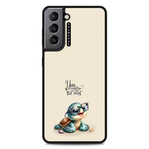 AKAM AMC-WSGS21-ANIMALS QOUTES-3 Cover For Samsung Galaxy S21