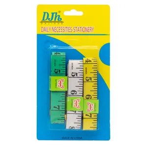 متر خیاطی دیجاهی مدل Tailors Tape مجموعه 3 عددی