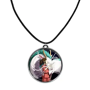 گردنبند خندالو مدل چیهیرو و هاکو انیمه شهر اشباح کد 1210312110