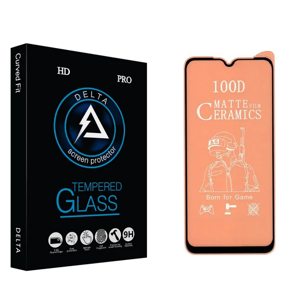 محاظ صفحه نمایش مات دلتا مدل Fit مناسب برای گوشی موبایل سامسونگ Galaxy A20S