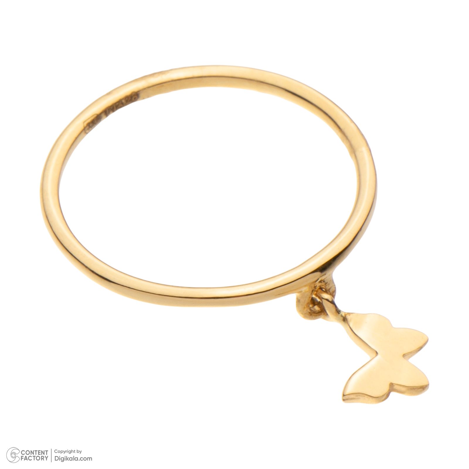 انگشتر طلا 18 عیار زنانه درریس مدل rt7099 - - 5