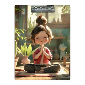 تخته شاسی طرح یوگا  و آرامش کد 4392458 سایز A4
