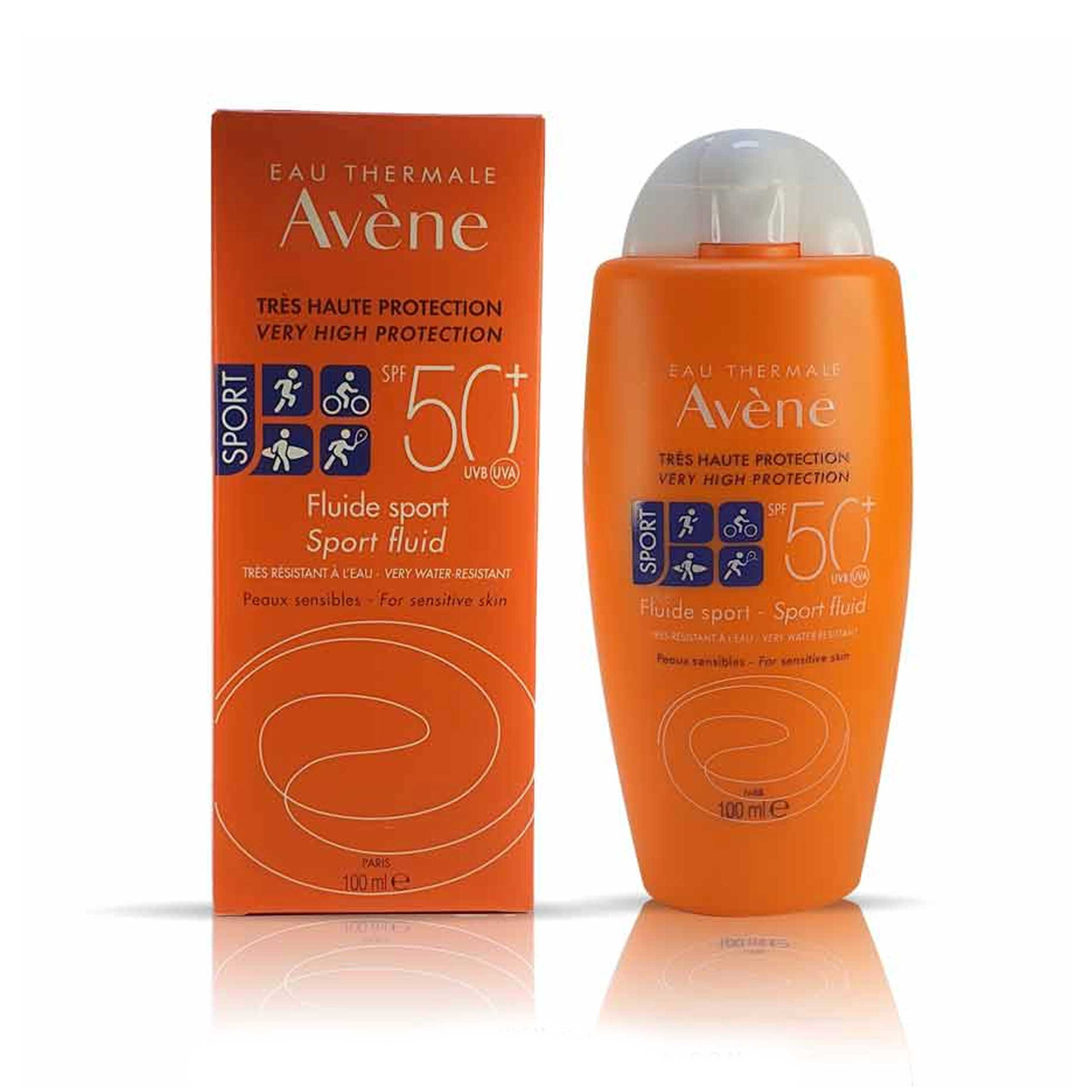 فلوئید ضد آفتاب بدون رنگ اون SPF 50 مدل sport ‌مناسب پوست‌های حساس حجم 100 میلی‌لیتر