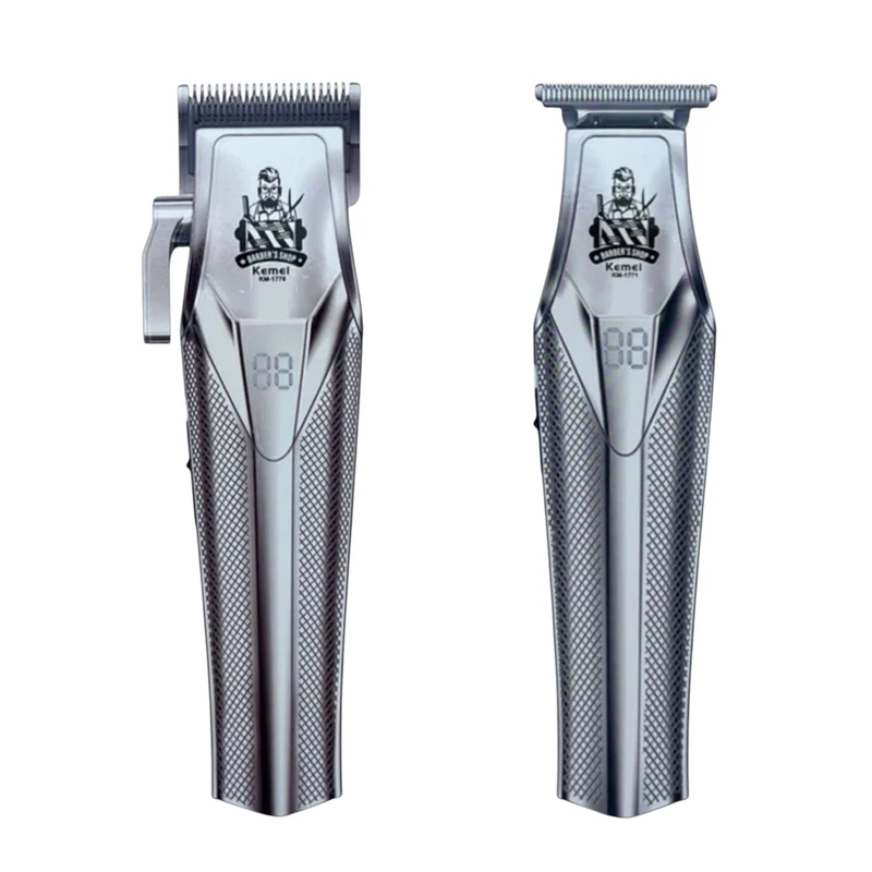 ماشین اصلاح موی سر و صورت شارژی کیمی مدل KM-8565 2in1