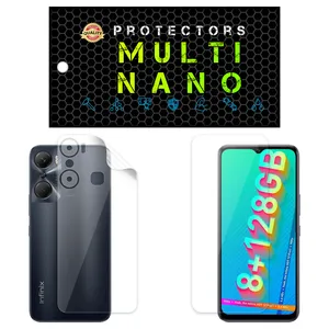 Multi Nano X-SFT Screen Protector For Infinix Hot 12 Pro with back skin