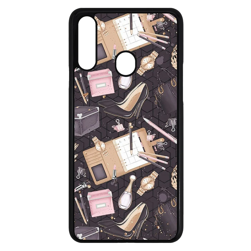 کاور طرح دخترانه مدل CHL50310 مناسب برای گوشی موبایل سامسونگ Galaxy A20s